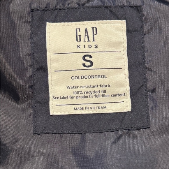 Gap Kids Navy Puffer Vest - Picture 3 of 4